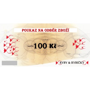D&Aacute;RKOV&Yacute; POUKAZ 100.-