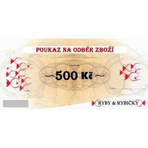 DÁRKOVÝ POUKAZ 500.-