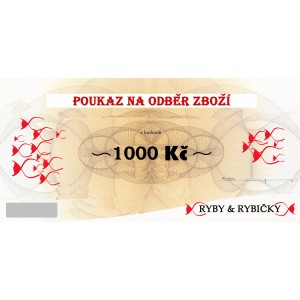 D&Aacute;RKOV&Yacute; POUKAZ 1000.-