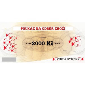 DÁRKOVÝ POUKAZ 2000.-